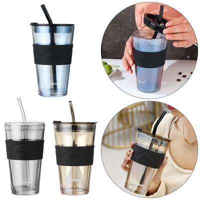 colore: Bianco 250 ml Borraccia in vetro borosilicato con scala graduata Trendglas Jena 
