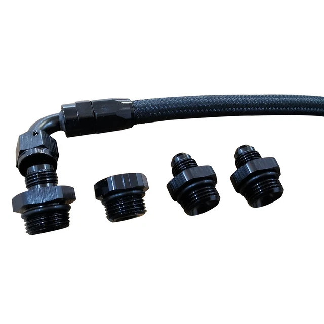6AN -8ORB Rail Manifold Crossover Kit Fast Ls1 Ls6  Ls3 Lm7 Ls7 Fuel