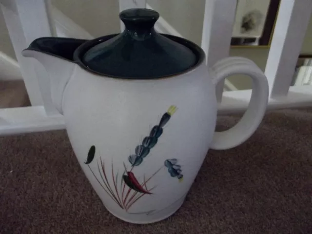 Denby greenwheat large coffee pot