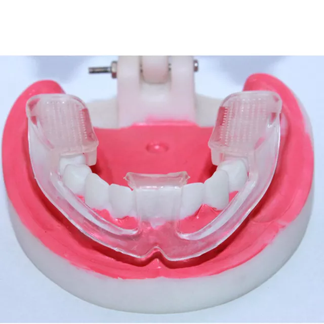 Silicone Dental Mouth Guard Bruxism Sleep Aid Night Tooth Grinding Braces New