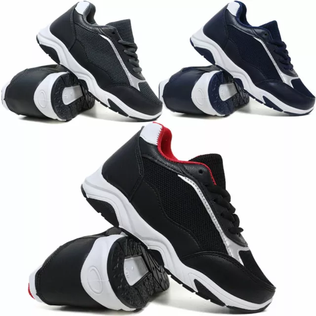 Boys Running Trainers New Kids Girls Shock Absorbing Sports School Shoes Size