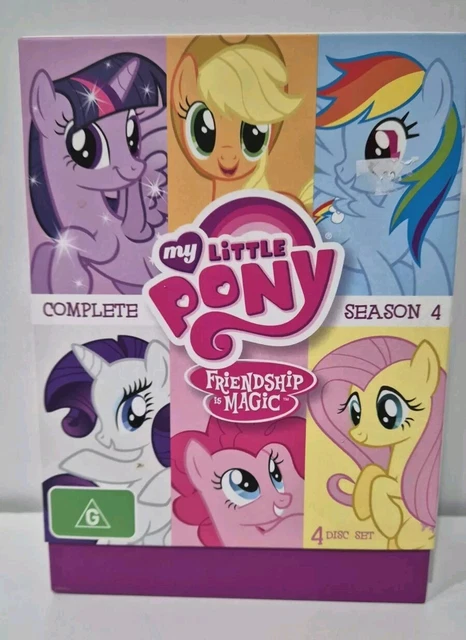 MY LITTLE PONY Friendship Is Magic Complete Season 4 (4 Disc Box Set