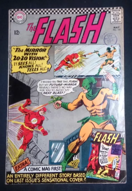 The Flash #161 Silver Age DC Comics F-
