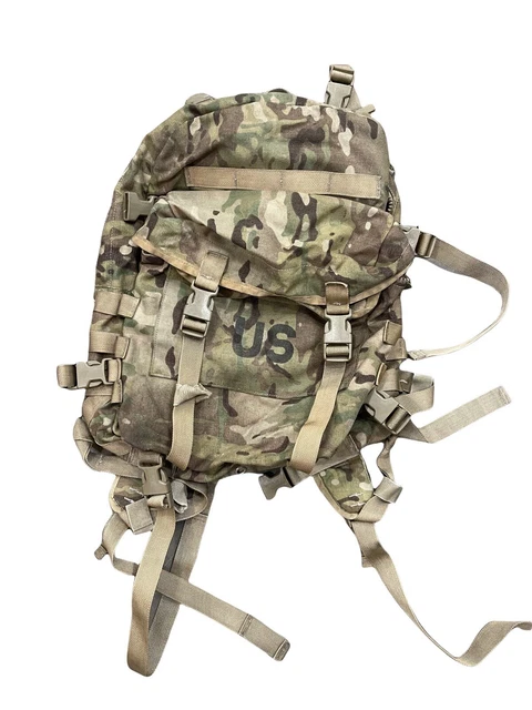 USGI Multicam MOLLE II 3-Day OCP Assault Pack Backpack NO Stiffener