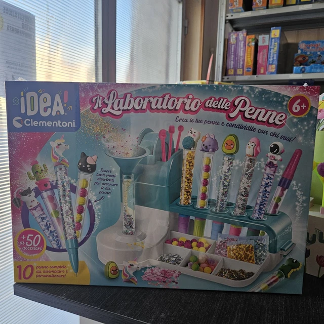 Clementoni Galileo - Il Laboratorio Di Muco - Kit Scientifico Per Bambini 8+ Con Slime Glitter E Luminosi
