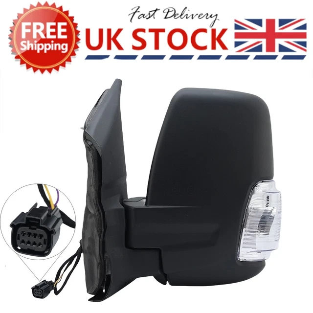 Iveco Daily Door Wing Mirror Electric Heated Long Left Passenger N/S