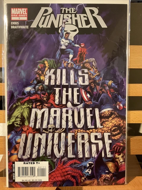Punisher Kills The Marvel Universe (2008) - 1st Garth Ennis Punisher Reprint