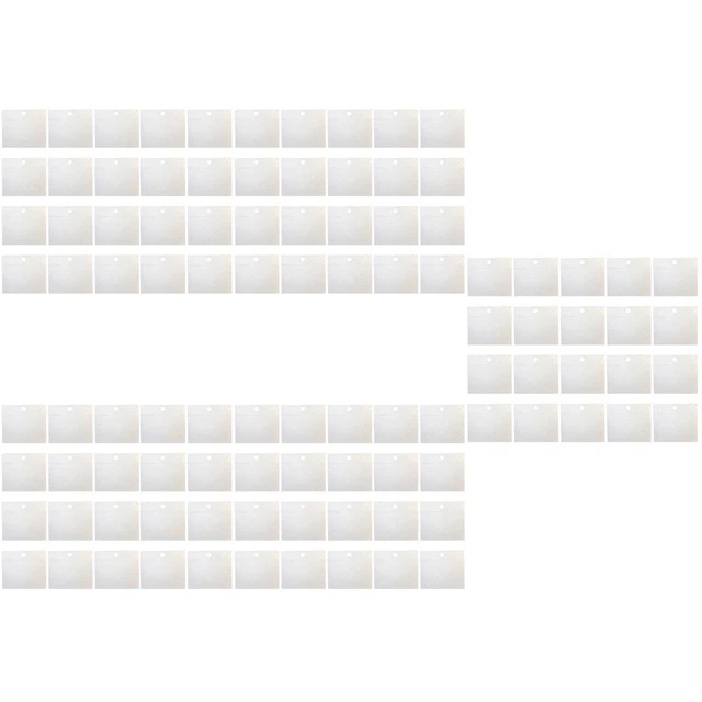 100 PCs Hojas Atrapadoras Barba Desechables Copas Para Lavabo