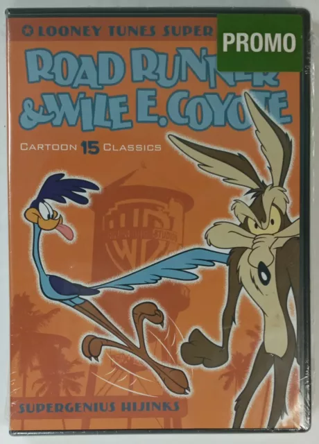 LOONEY TUNES SUPER Stars Road Runner Wile E Coyote Promo DVD SEALED ...