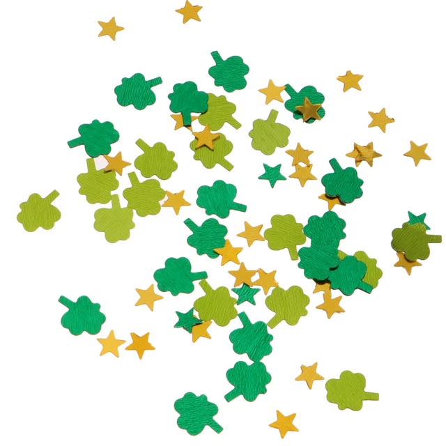 1 juego de decoraciones de fiesta de día de San Patricio de 60 g