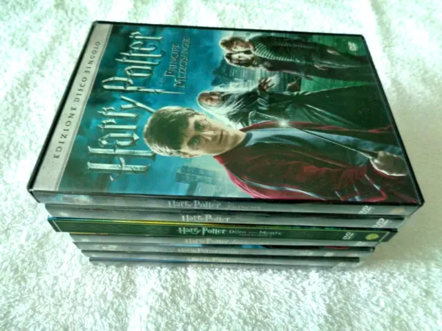 Harry Potter Dvd Lotto 7 Pezzi 2