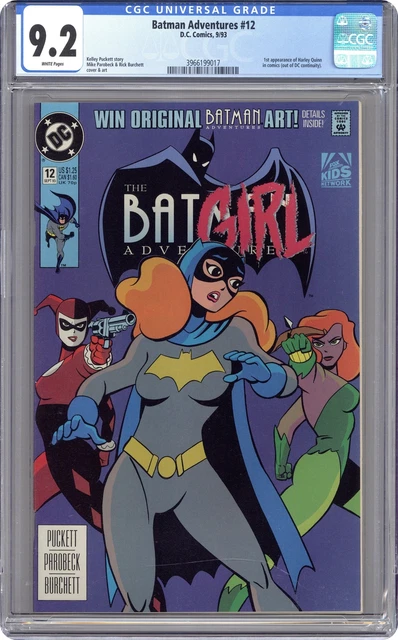 Batman Adventures #12 CGC 9.2 1993 3966199017 1st app. Harley Quinn