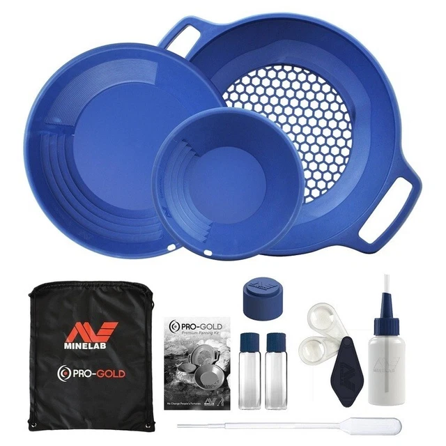 Minelab Pro-Gold Complete Panning Prospecting Accessory Professional Mining Kit