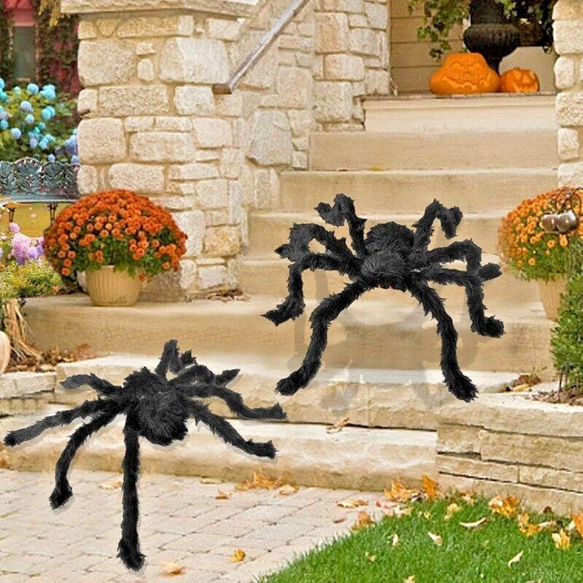 GIANT SPIDER WEB Halloween Party Decorations Haunted House Outdoor