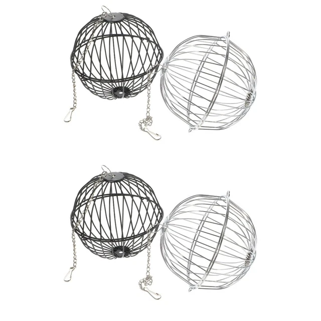4 Pcs Distributeur De Foin Boule De Paille Jouets Pour Chinchillas Hamster