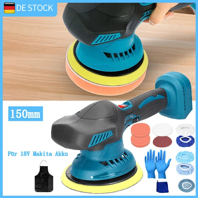 Lucidatrice eccentrica batteria lucidante auto lucidante 150 mm lucidatura per makita