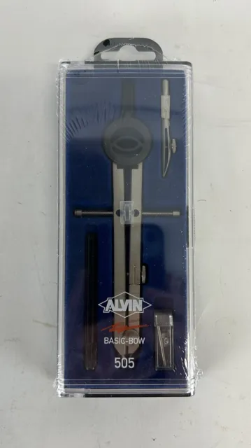 ALVIN Basic Bow Combination Compass with Ruler Pen Model 505