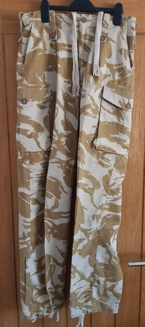 Genuine British army combat pants DPM Desert trousers Ripstop Fire Retardant NEW
