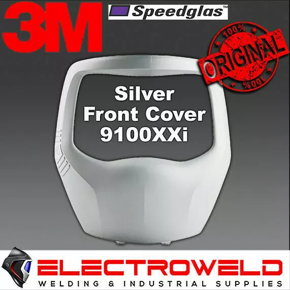 3M Speedglas Silver Front Cover Speedglas 9100XXi, Visière pour casque de...