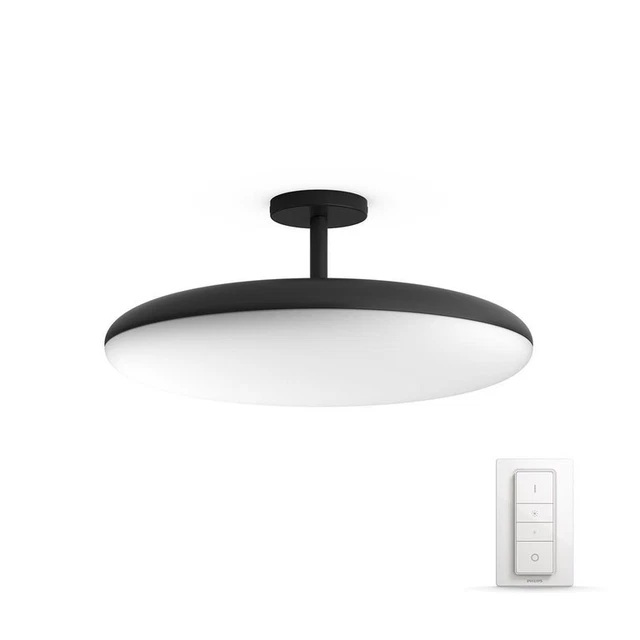 Lampada da soffitto Philips Hue Cher White Ambiance (incl. dimmer v2) nera