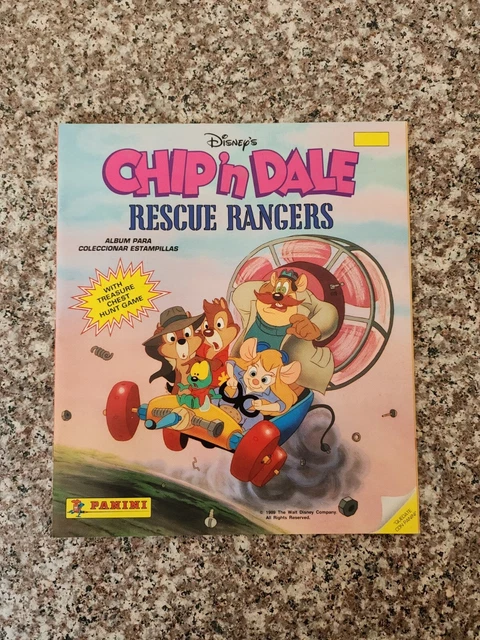 CHIP N DALE Rescue Rangers Panini Stickers Empty Album Rare £27.53 ...