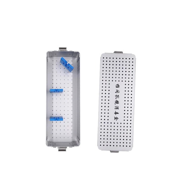 Alloy sterilization tray case sterilising - Intervertebral Endoscopy instrument