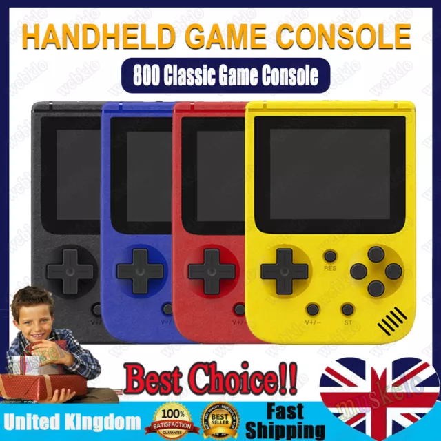 Handheld Retro Video Game Console Gameboy Built-in 800 In 1 Classic Games Player