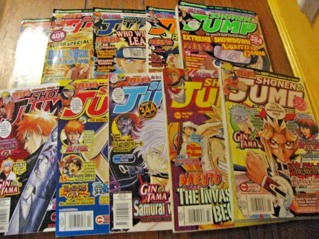 Great Mag for Leap Year! Shonen Jump 2007•Vol 5 Issues 1•2•3•4•5•7•8•9•10•11