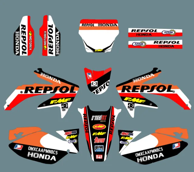 Graphics Kit Deco Decal Sticker For Honda CRF 450 R 2005-2008 2006 2007 CRF450R