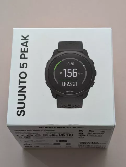 Suunto 5 Peak GPS Watch- Black