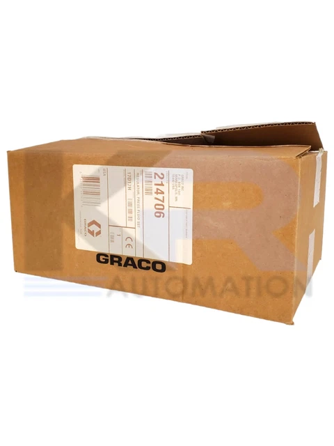 NEW Graco 214706 Press Fluid SST Regulator 250PSI 3GPM D17H