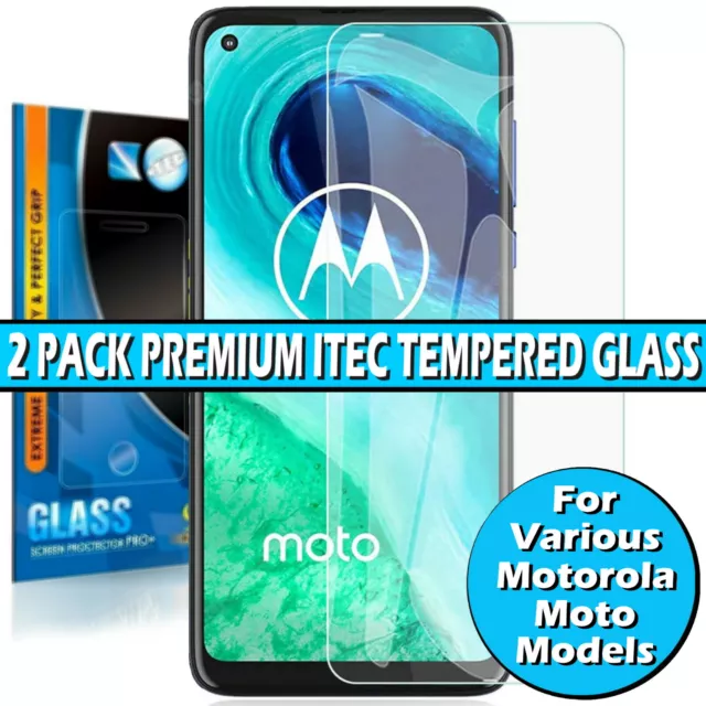 For Motorola Moto G10 G30 G50 E7 E7i E20 Edge 20 Tempered Glass Screen Protector