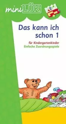 miniLÜK: Das kann ich schon 1: Einfache Zuordnungsspiele... | Buch | Zustand gut