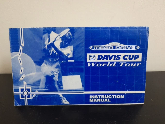 Davis Cup World Tour SEGA Mega Drive Instruction Manual
