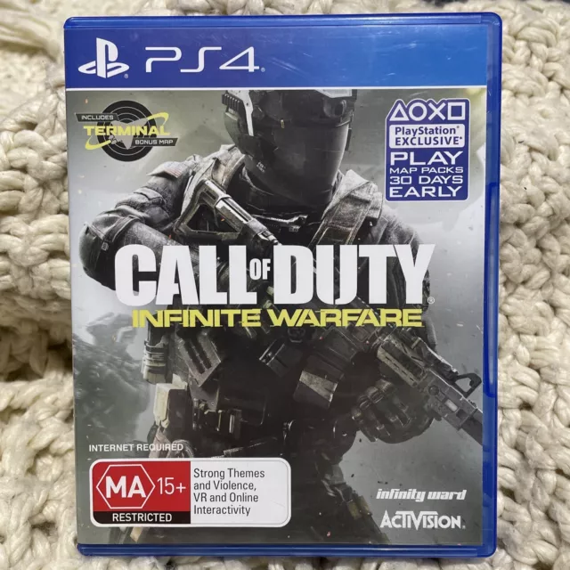 PS4 PLAYSTATION 4 COD Call of Duty Infinite Warfare Pre Owned VGC