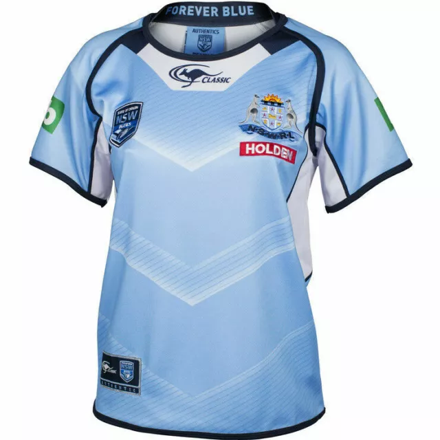 NSW Blues State Of Origin Premium Jersey Mens, Ladies, Kids & Infant Sizes!7 3