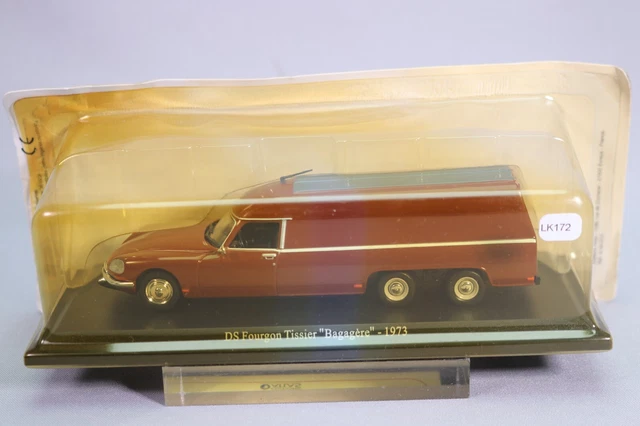LK172 NOREV - UH Atlas 1/43 Citroen DS Fourgon tissier bagagère DS Collection 12