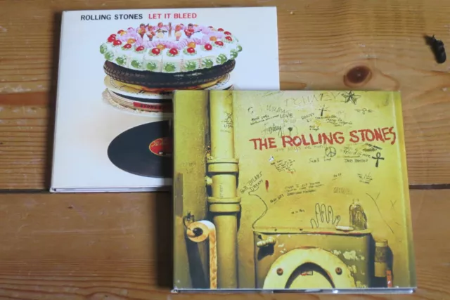 2 x ROLLING STONES SACD Super Audio CD: Beggars Banquet & Let it Bleed