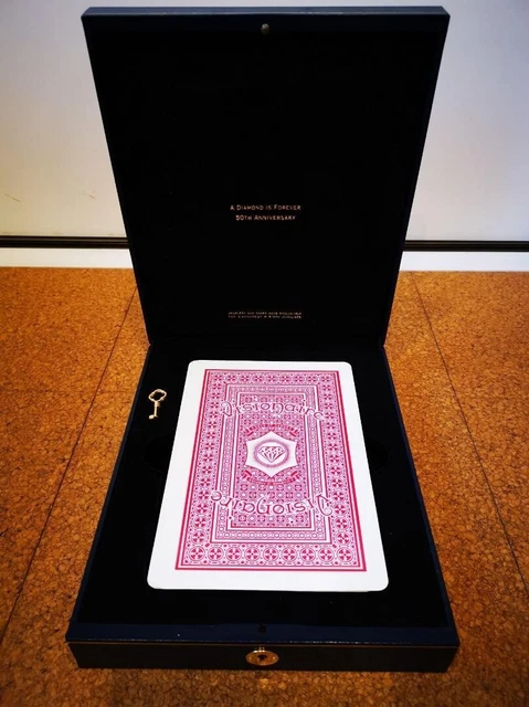 CARTAS DE MAZO Visionaire 21 Diamond is Forever edición limitada 3000 limitadas