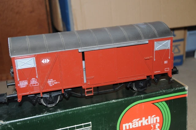 Märklin 348/4 fourgon à bagages CFF dès 1.-fr (Gebraucht) in bassecourt