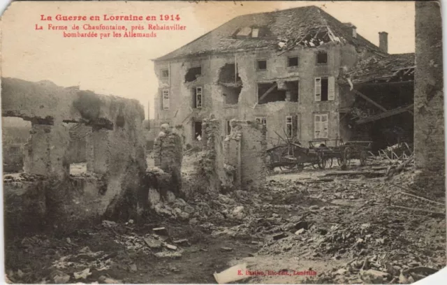 CPA Military War REFAINVILLER Ferme de Chaufontaine (999617)