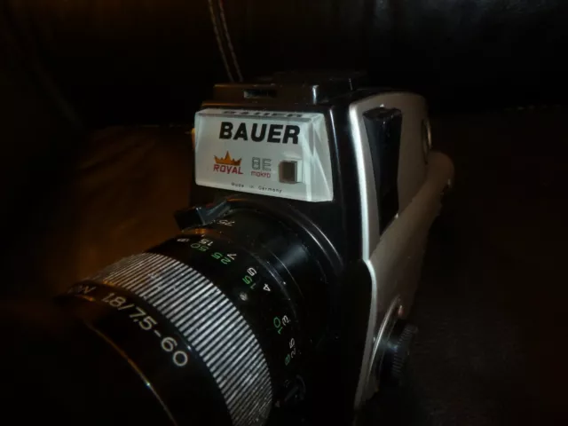 Cámara BAUER 8E Macro Royal Super 8 sin probar