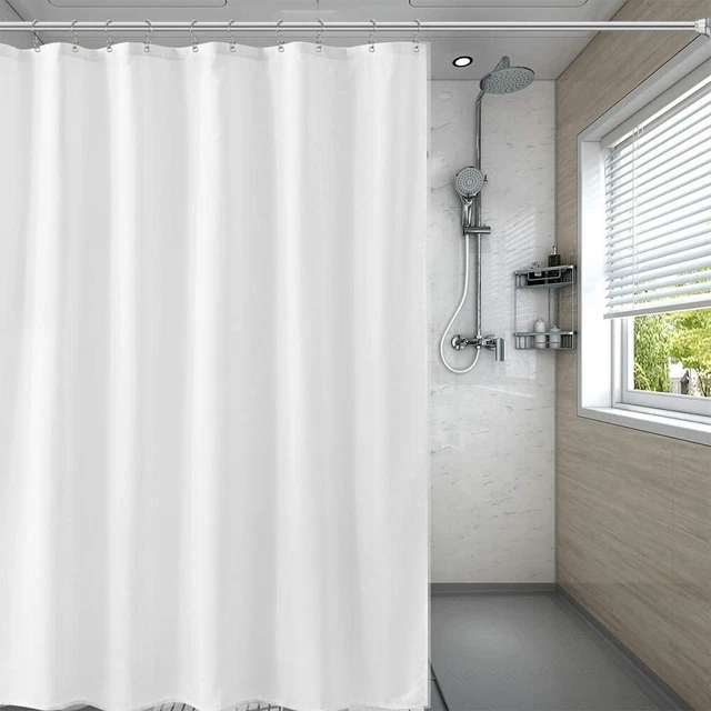PIC rideau de douche avec crochets main image 0