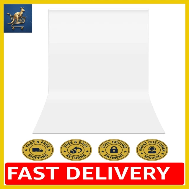 Semeless 10X12 FT SEAMLESS White Backdrop - Perfect Photography Background for ...
