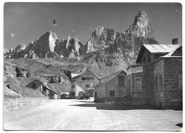 Cartolina Di Trento ,Dolomiti - Passo Rolle - Albergo Passo Rolle - Timbro Retro