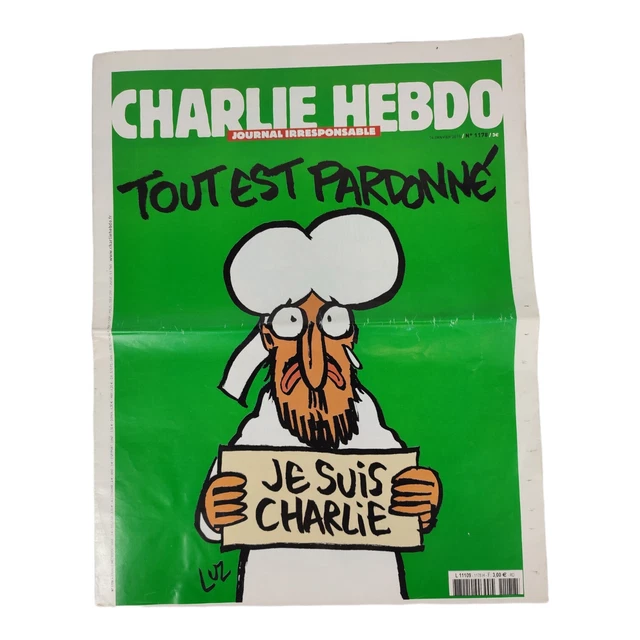CHARLIE HEBDO DU 14/01/2015 Tout est pardonné N° 1178 EUR 8,00
