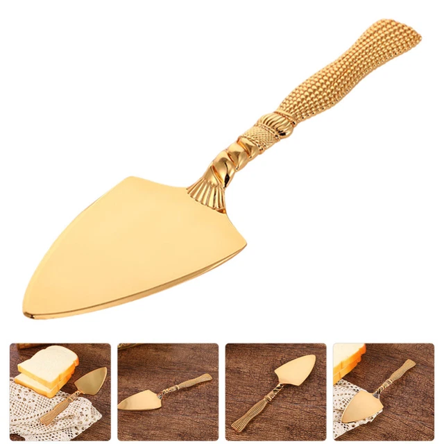 Rebanadora de espátula estilo retro para pasteles con mantequilla estilo queso