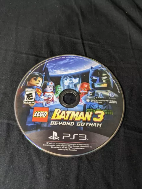 LEGO Batman 3: Beyond Gotham (Sony PlayStation 3, 2014) DISC ONLY