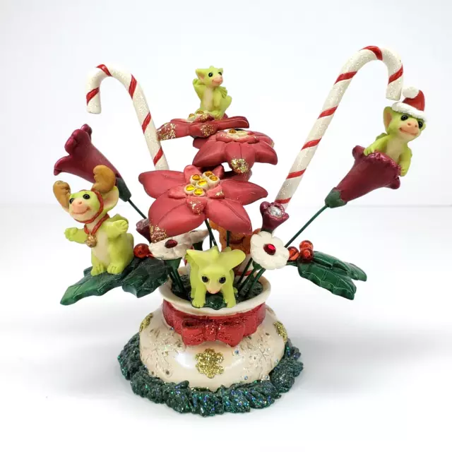 Whimsical World Of Pocket Dragons Yule Love Christmas Figurine Real Musgrave