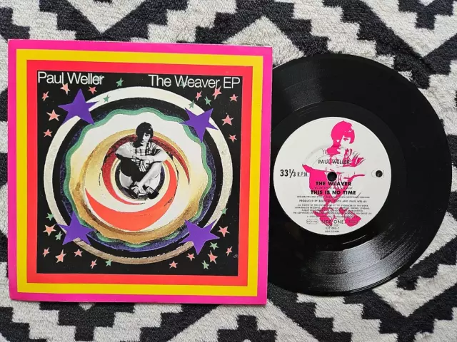 Paul Weller - The Weaver ORIG UK Go! Discs NM EP!! Pop Rock Mod